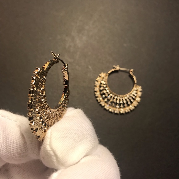 Rhinestone Hoops NEW - Picture 6 of 6